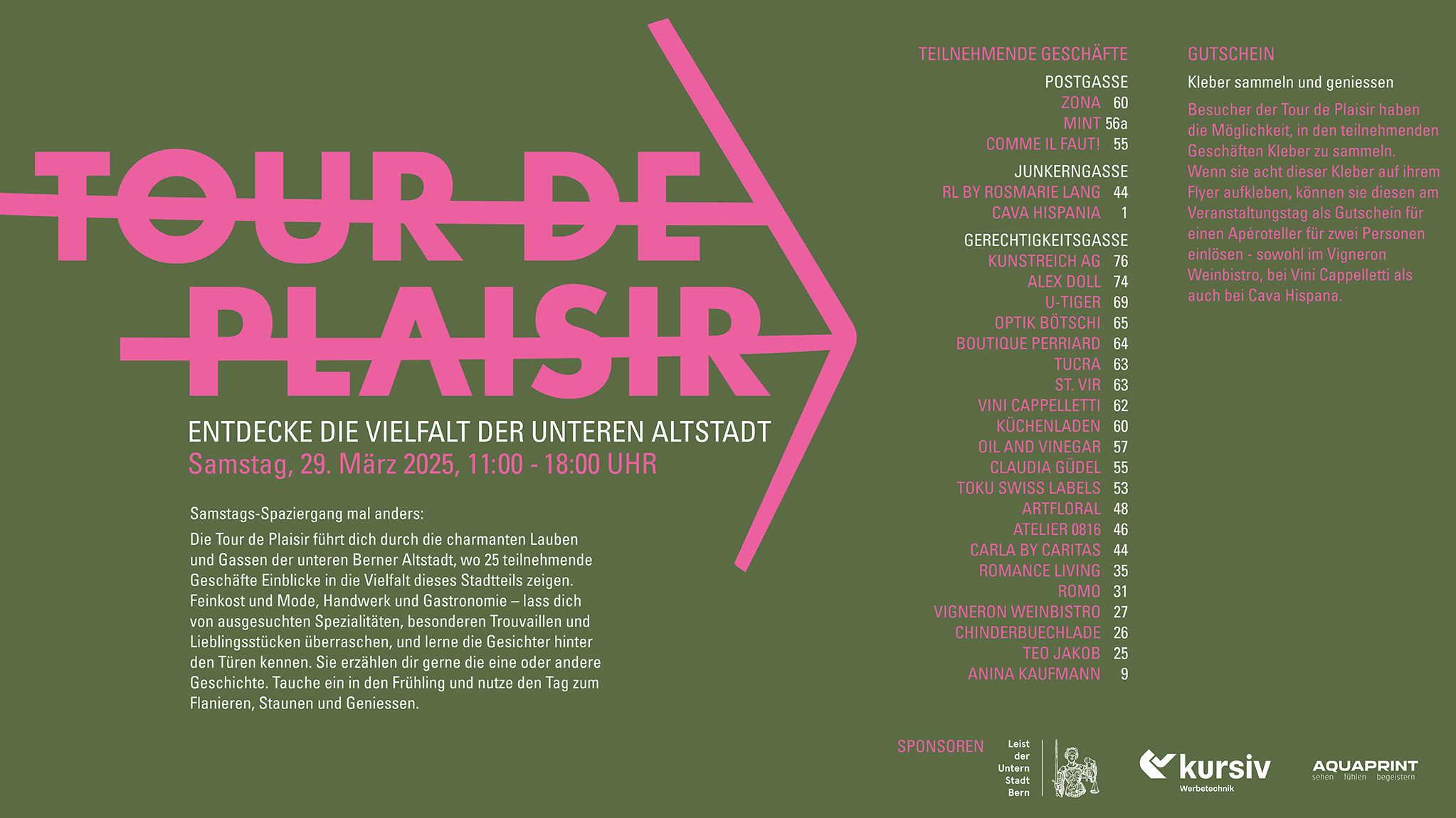 TOUR DE PLAISIR